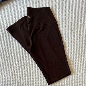Lululemon Ribbed Flare Leggings